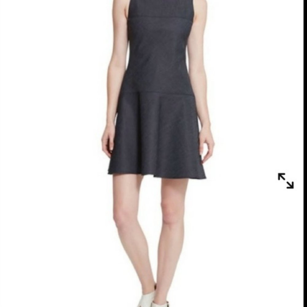 Raoul Skye Stretch Denim Sleeveless Dress